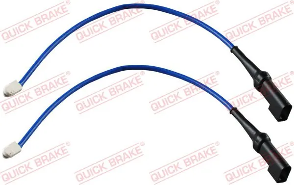 Warning Contact, brake pad wear